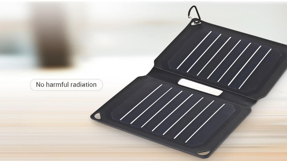 Portable 9W Folding Solar Panel Charger Water-resistant Mobile Power Bank Portable 9W Folding Solar Panel Charger Water-resistant Mobile Power Bank