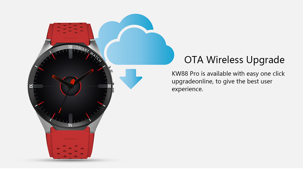KingWear KW88 Pro 3G Smartwatch Phone 1.39 inch Android 7.0 MTK6580 Quad Core 1.3GHz 1GB RAM 16GB ROM Sedentary Reminder Bluetooth 4.0 350mAh Built-in KingWear KW88 Pro 3G Smartwatch Phone 1.39 inch Android 7.0 MTK6580 Quad Core 1.3GHz 1GB RAM 16GB ROM Sedentary Reminder Bluetooth 4.0 350mAh Built-in