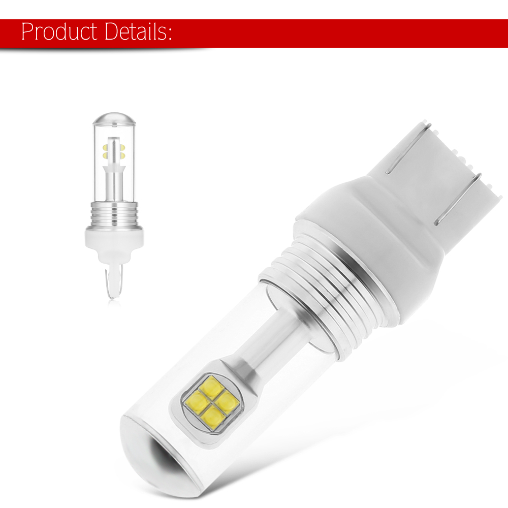 7443 Brake Lamp Auto LED Bulb Double-filament 8W for A18 Series Car 7443 Brake Lamp Auto LED Bulb Double-filament 8W for A18 Series Car