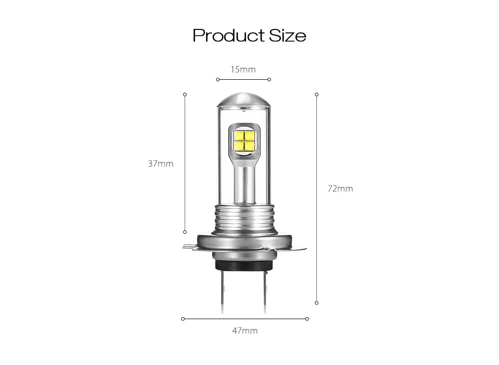 H4 Fog Lamp 40W High Power Auto Car LED Bulb for A18 Series Car H4 Fog Lamp 40W High Power Auto Car LED Bulb for A18 Series Car