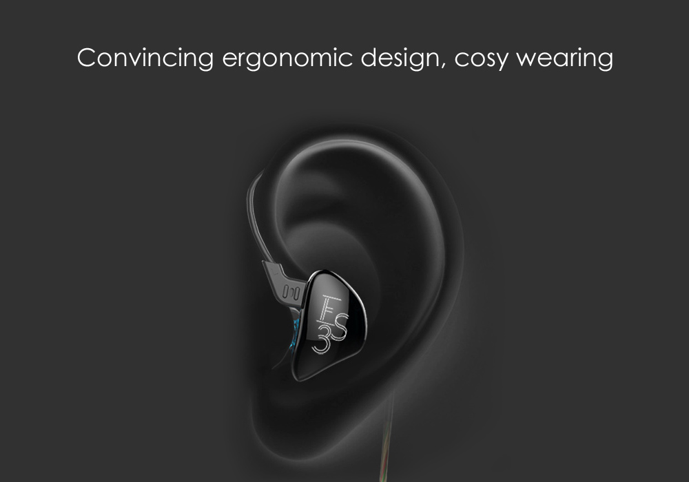 KZ KZ - ES3 In-ear Detachable HiFi Music Earphones with Hybrid Driver Units KZ KZ - ES3 In-ear Detachable HiFi Music Earphones with Hybrid Driver Units