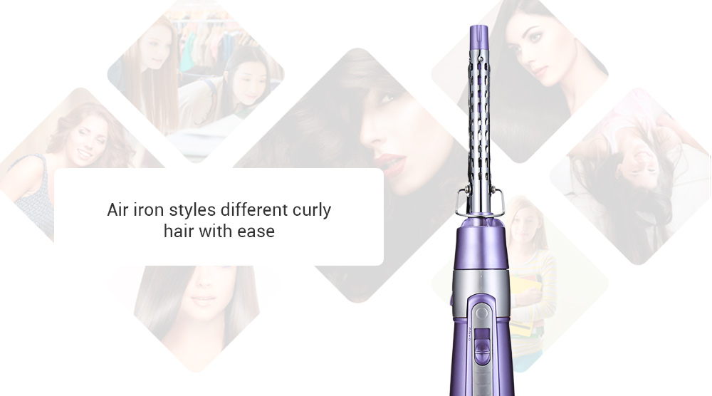 SHINON SH - 9822 - 6 Hair Styling Tool Set 5-in-1 Electric Dryer Curler Brush Comb SHINON SH - 9822 - 6 Hair Styling Tool Set 5-in-1 Electric Dryer Curler Brush Comb