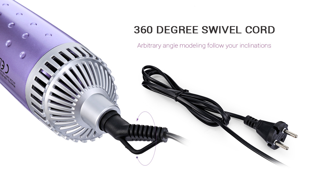 SHINON SH - 9822 - 6 Hair Styling Tool Set 5-in-1 Electric Dryer Curler Brush Comb SHINON SH - 9822 - 6 Hair Styling Tool Set 5-in-1 Electric Dryer Curler Brush Comb