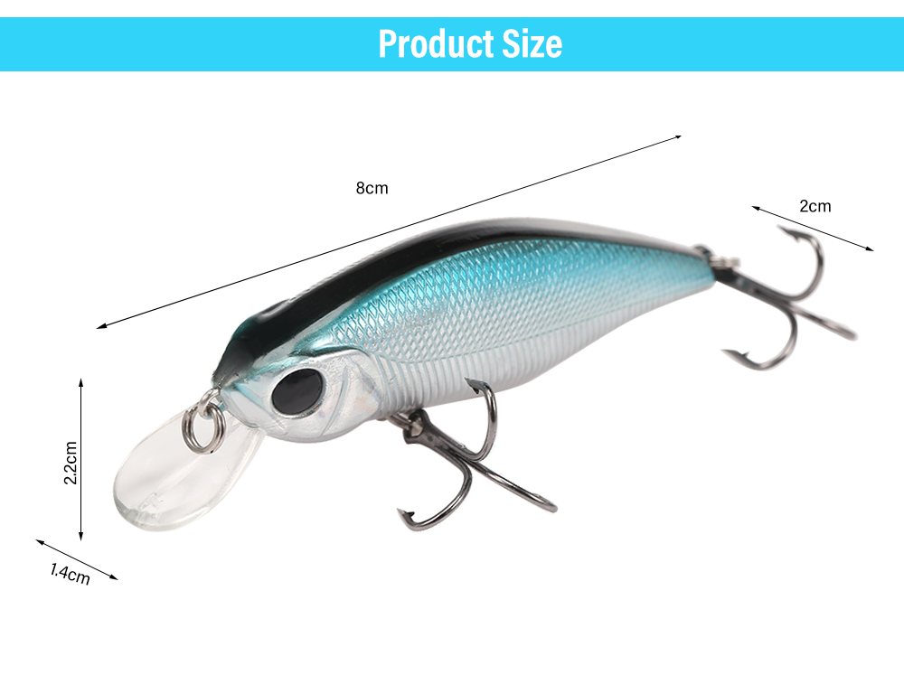 A FISH LURE Artificial Hard Fishing Bait A FISH LURE Artificial Hard Fishing Bait