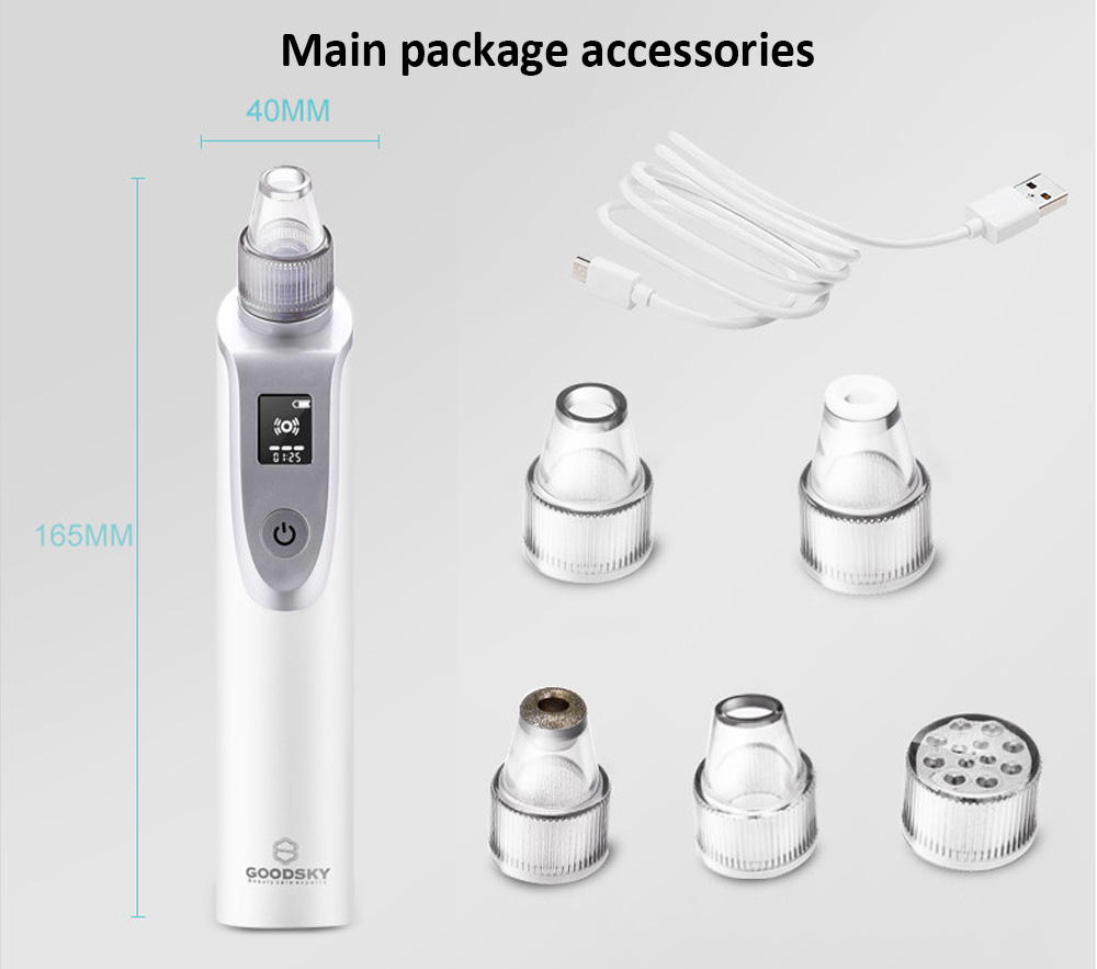 goodsky Face Blackhead Comedone Suction Remover Facial Skin Care Face Deep Cleaner 1pc goodsky Face Blackhead Comedone Suction Remover Facial Skin Care Face Deep Cleaner 1pc