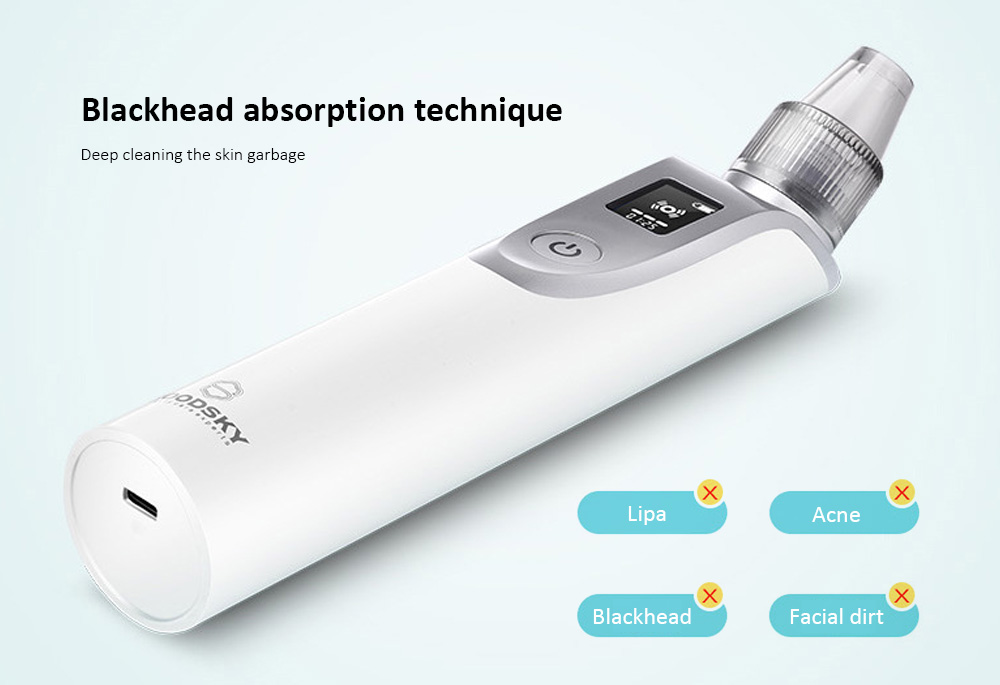 goodsky Face Blackhead Comedone Suction Remover Facial Skin Care Face Deep Cleaner 1pc goodsky Face Blackhead Comedone Suction Remover Facial Skin Care Face Deep Cleaner 1pc