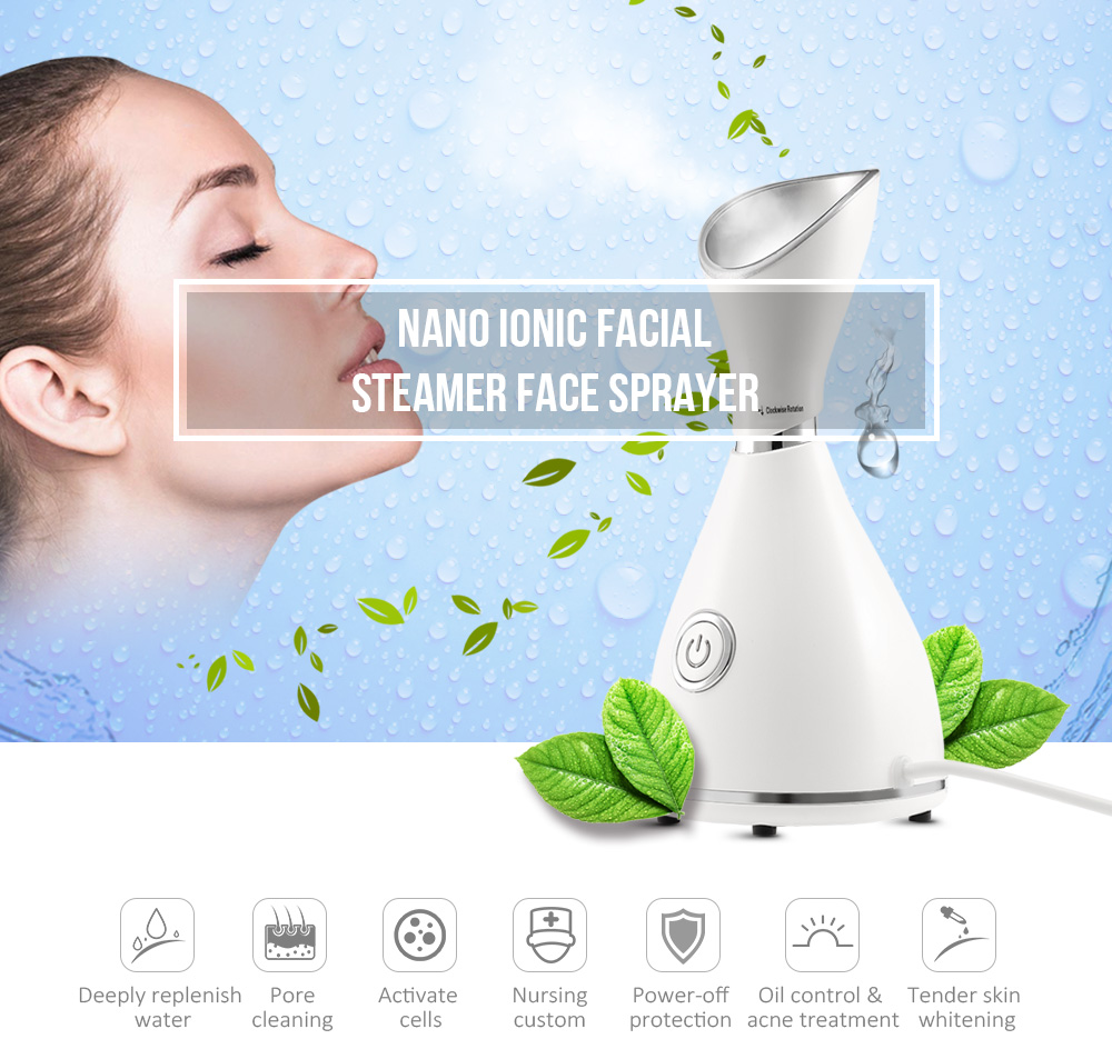 Nano Ionic Facial Steamer Face Sprayer Beauty Instrument Nano Ionic Facial Steamer Face Sprayer Beauty Instrument