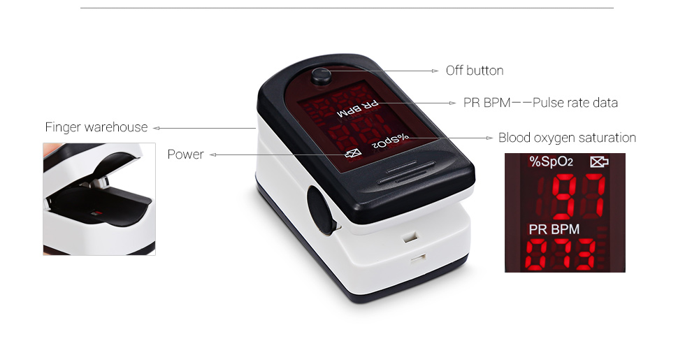 AS - 301 Fingertip Pulse Oximeter