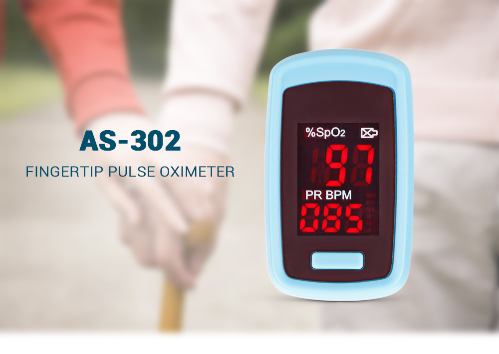 AS - 302 Fingertip Pulse Oximeter
