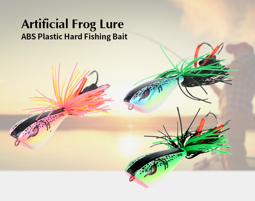 Artificial Frog Lure ABS Plastic Hard Fishing Bait Artificial Frog Lure ABS Plastic Hard Fishing Bait
