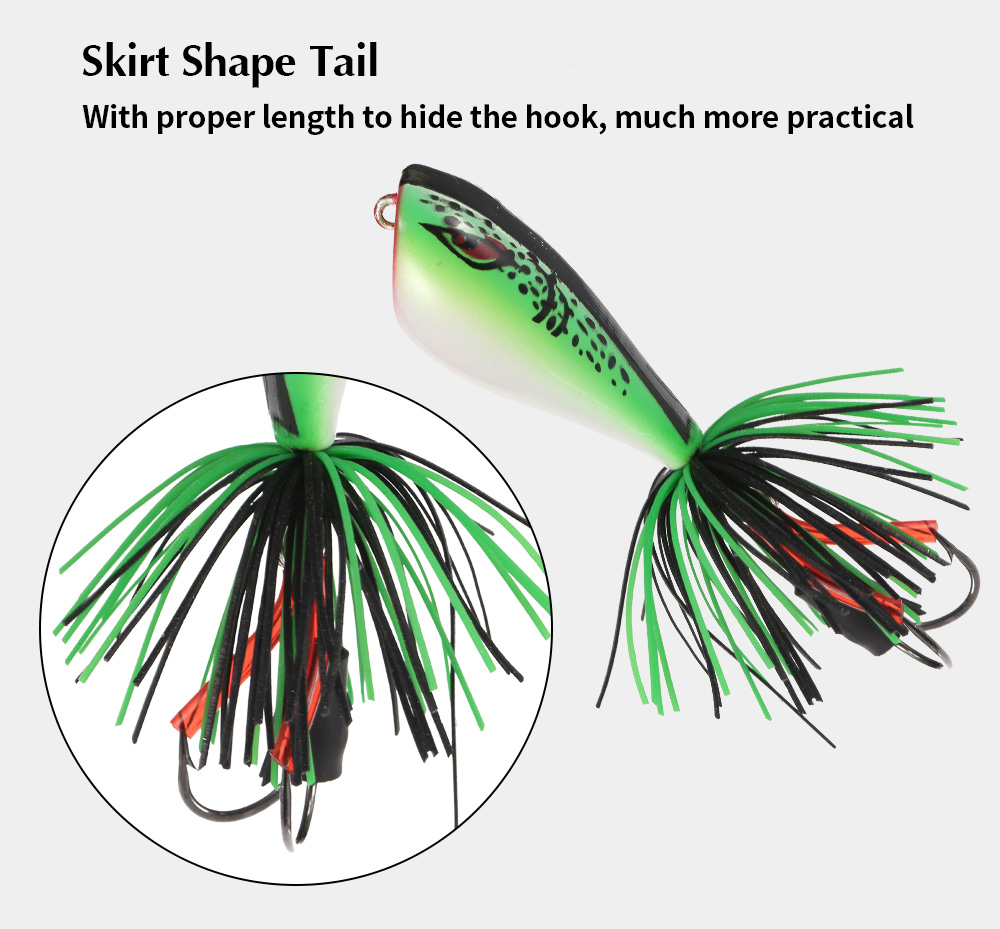 Artificial Frog Lure ABS Plastic Hard Fishing Bait Artificial Frog Lure ABS Plastic Hard Fishing Bait