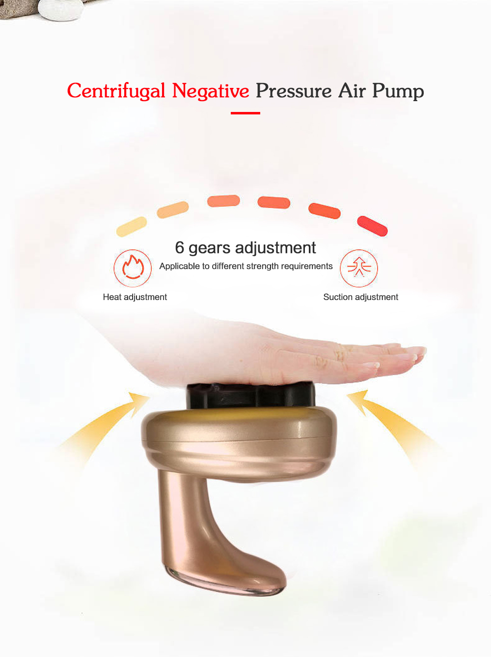 Magnetic Wave Heat Energy Beauty Massage Electric Scrapping Instrument Magnetic Wave Heat Energy Beauty Massage Electric Scrapping Instrument