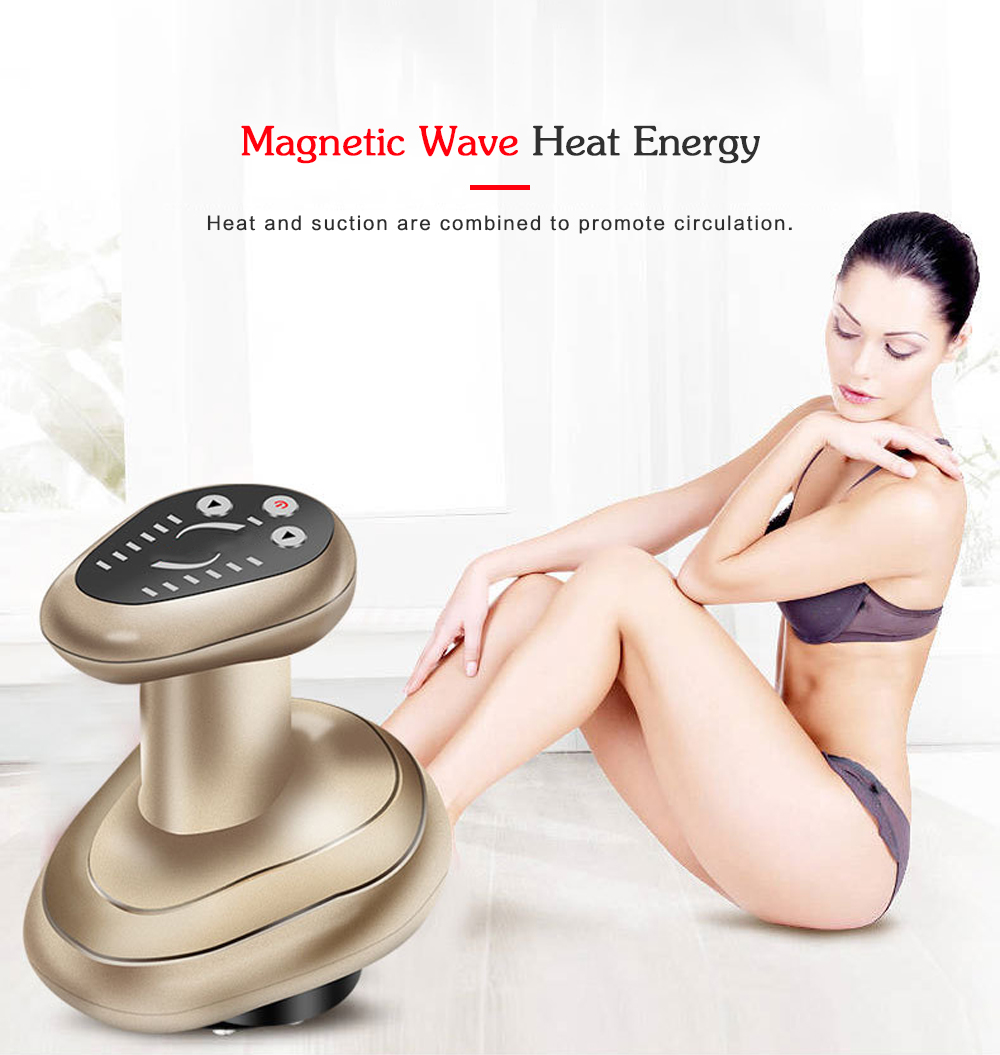Magnetic Wave Heat Energy Beauty Massage Electric Scrapping Instrument Magnetic Wave Heat Energy Beauty Massage Electric Scrapping Instrument