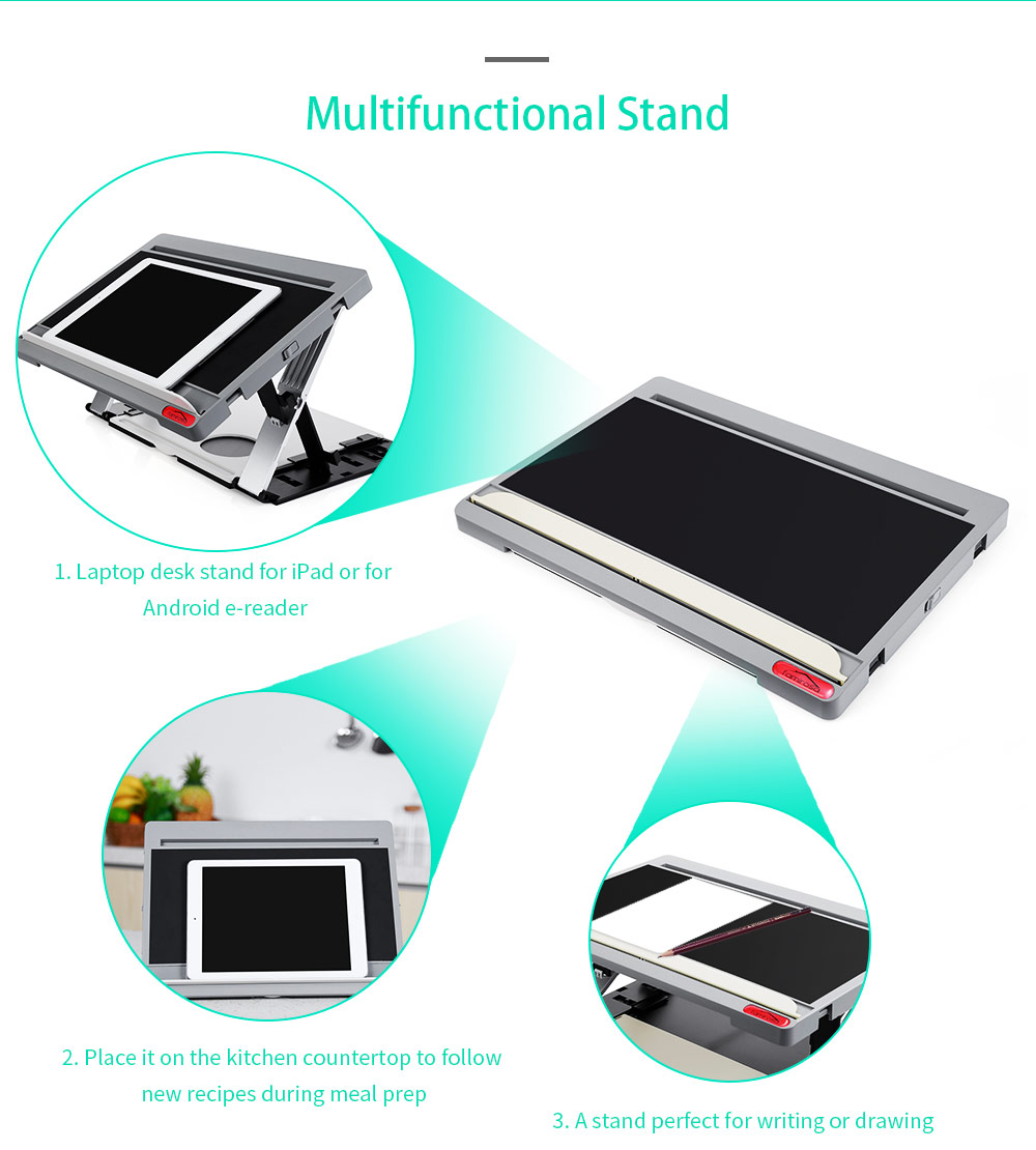 Famirosa Portable Laptop Computer Standing Desk Tablet Holder Famirosa Portable Laptop Computer Standing Desk Tablet Holder