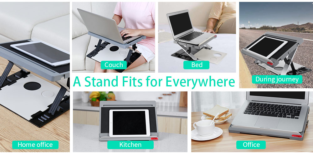 Famirosa Portable Laptop Computer Standing Desk Tablet Holder Famirosa Portable Laptop Computer Standing Desk Tablet Holder