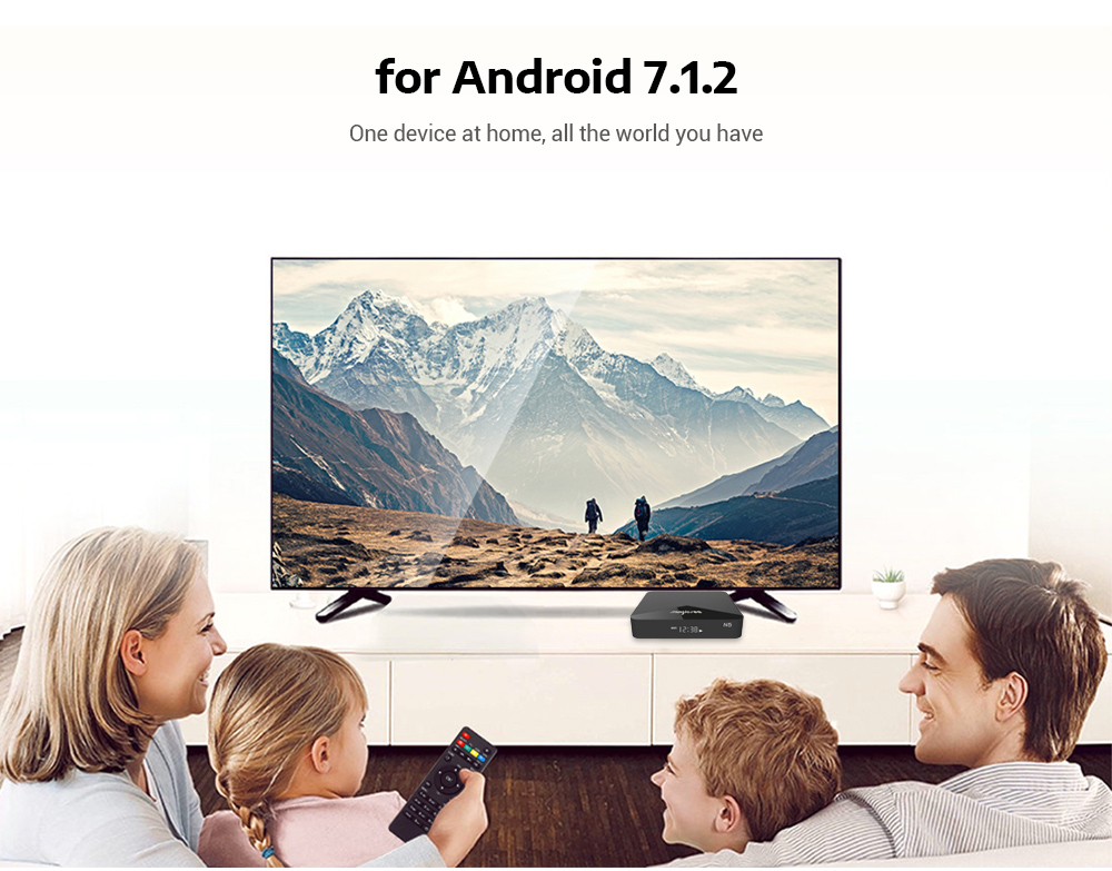 MAGICSEE N5 S905X 4K HD TV Box Max 2GB / 16GB Media Player for Android 7.1.2 MAGICSEE N5 S905X 4K HD TV Box Max 2GB / 16GB Media Player for Android 7.1.2