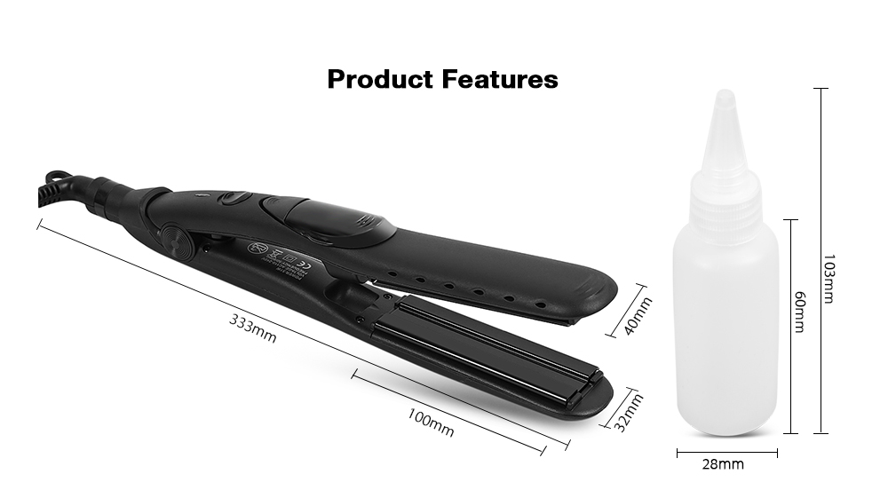 Ionic Steam Straightener Hair Tool Ionic Steam Straightener Hair Tool