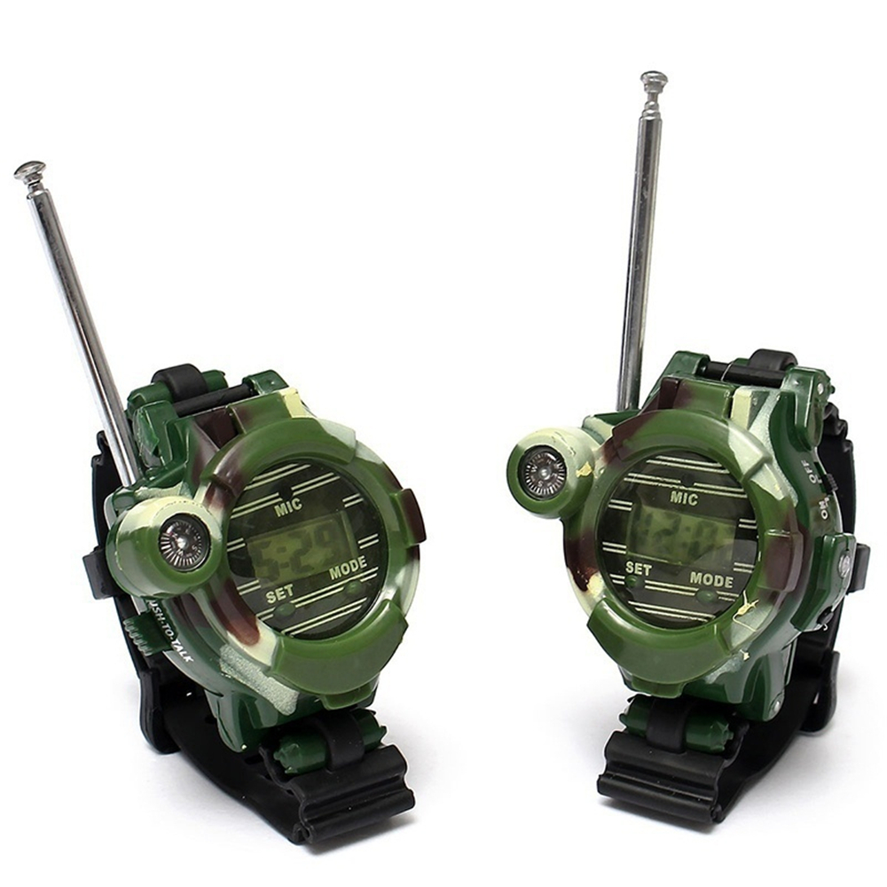 2Pcs 7 in 1 Children Walkie Talkie Child Kids Watches Outdoor Game Interphone 2Pcs 7 in 1 Children Walkie Talkie Child Kids Watches Outdoor Game Interphone