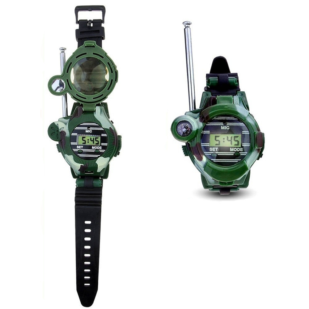 2Pcs 7 in 1 Children Walkie Talkie Child Kids Watches Outdoor Game Interphone 2Pcs 7 in 1 Children Walkie Talkie Child Kids Watches Outdoor Game Interphone