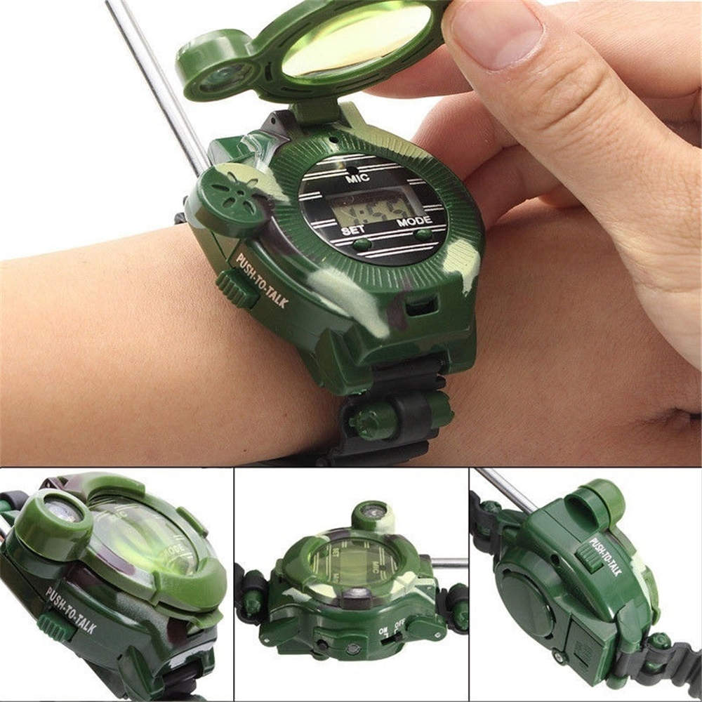 2Pcs 7 in 1 Children Walkie Talkie Child Kids Watches Outdoor Game Interphone 2Pcs 7 in 1 Children Walkie Talkie Child Kids Watches Outdoor Game Interphone