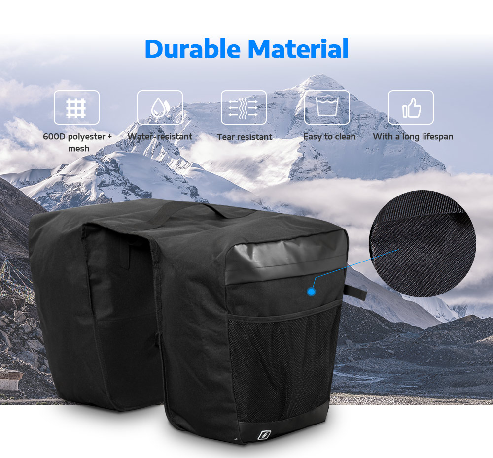 SAHOO 142004 Multifunctional Bicycle Pannier Bag Trunk Pack SAHOO 142004 Multifunctional Bicycle Pannier Bag Trunk Pack