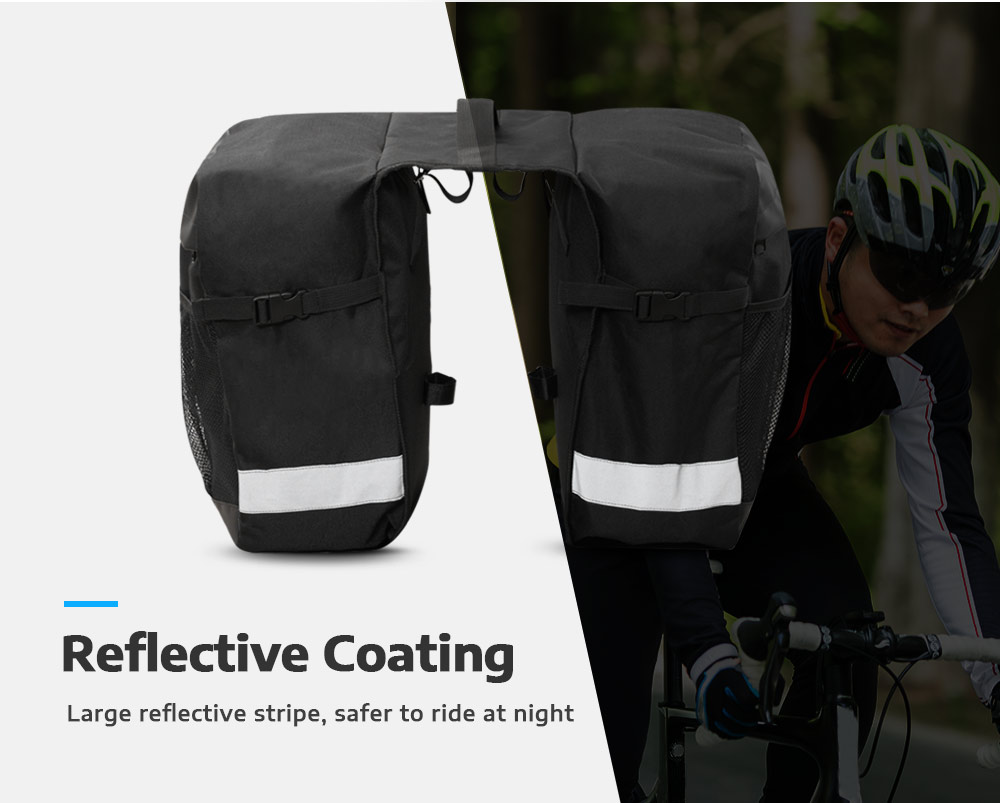 SAHOO 142004 Multifunctional Bicycle Pannier Bag Trunk Pack SAHOO 142004 Multifunctional Bicycle Pannier Bag Trunk Pack