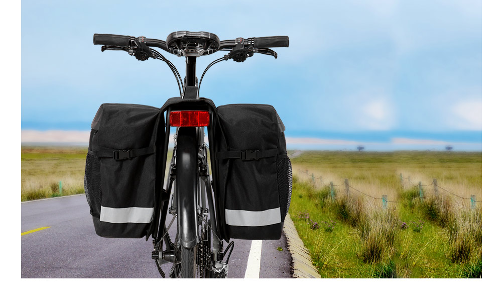 SAHOO 142004 Multifunctional Bicycle Pannier Bag Trunk Pack SAHOO 142004 Multifunctional Bicycle Pannier Bag Trunk Pack