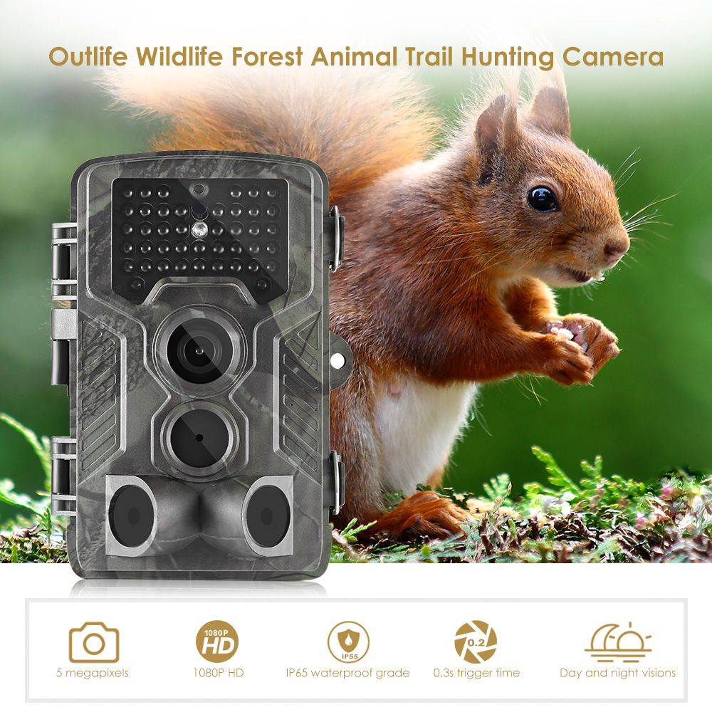 Outlife HC - 800G 3G 1080P 16MP Infrared Trail Camera Wildlife Scouting Device Outlife HC - 800G 3G 1080P 16MP Infrared Trail Camera Wildlife Scouting Device