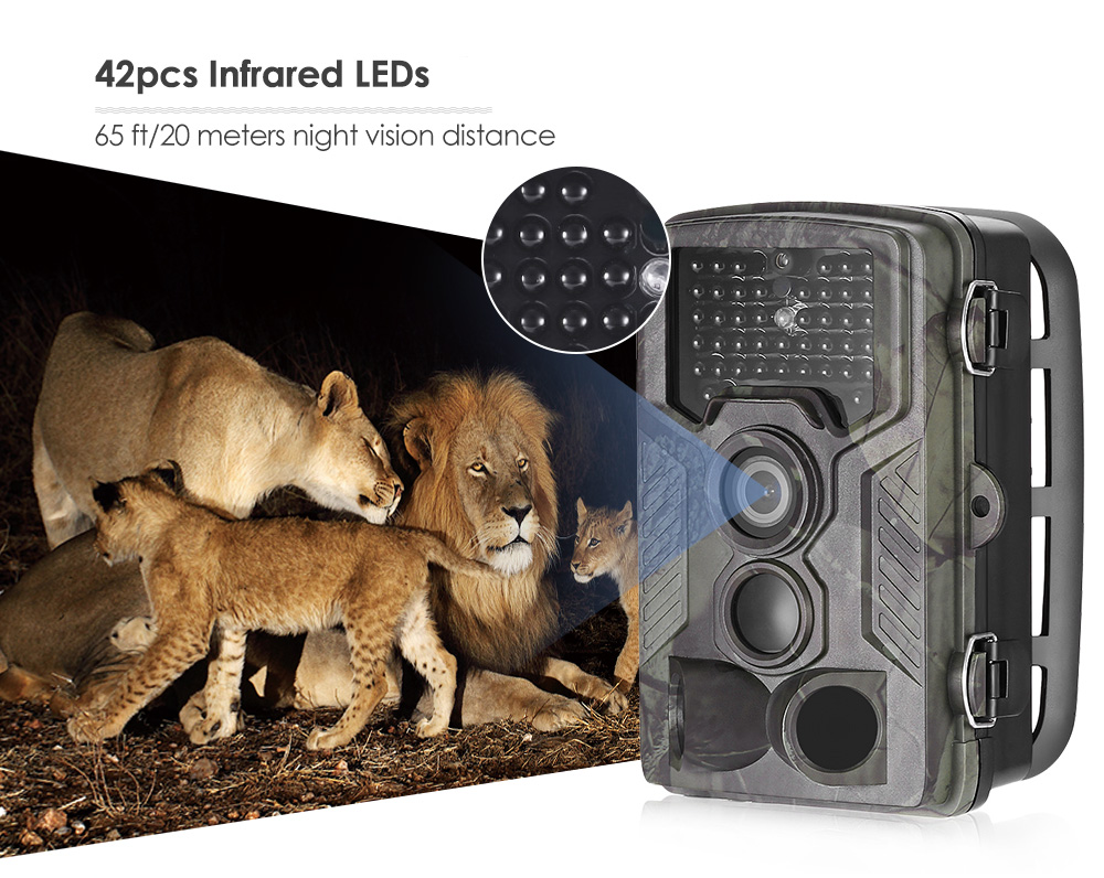 Outlife HC - 800G 3G 1080P 16MP Infrared Trail Camera Wildlife Scouting Device Outlife HC - 800G 3G 1080P 16MP Infrared Trail Camera Wildlife Scouting Device