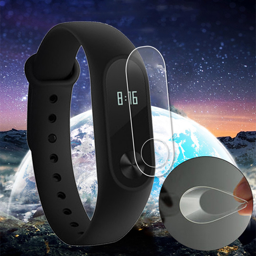 HD Scratch Resistant Protective Film for Xiaomi Mi Band 2 - 10PCS HD Scratch Resistant Protective Film for Xiaomi Mi Band 2 - 10PCS