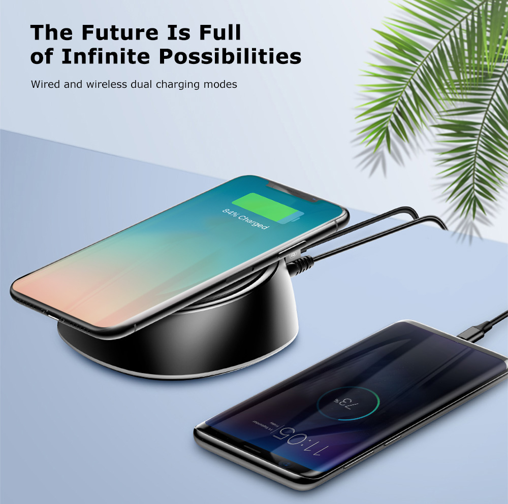 Baseus Star Sky 2-in-1 Desktop Wired Wireless Charger 3 USB Ports Baseus Star Sky 2-in-1 Desktop Wired Wireless Charger 3 USB Ports