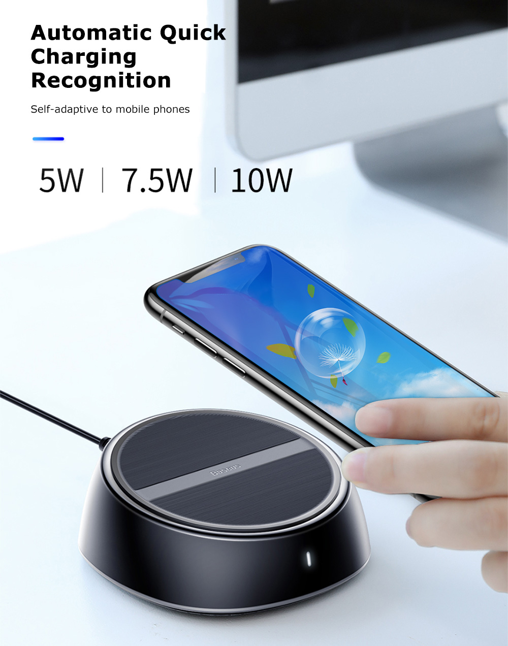 Baseus Star Sky 2-in-1 Desktop Wired Wireless Charger 3 USB Ports Baseus Star Sky 2-in-1 Desktop Wired Wireless Charger 3 USB Ports