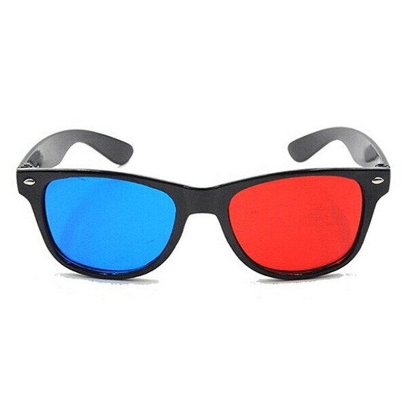 Blue and Red 3D Eyeglasses Cyan Anaglyph Simple Style Extra Upgrade Style To Fit Over Prescription Glasses for Movies Games Blue and Red 3D Eyeglasses Cyan Anaglyph Simple Style Extra Upgrade Style To Fit Over Prescription Glasses for Movies Games