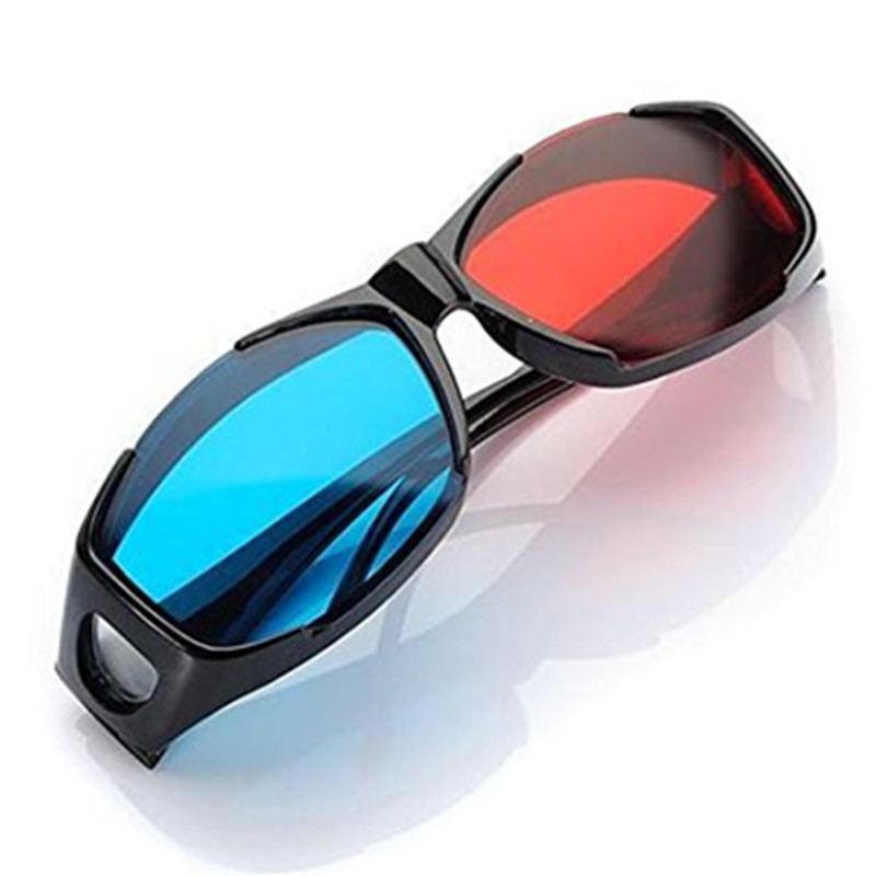 Blue and Red 3D Eyeglasses Cyan Anaglyph Simple Style Extra Upgrade Style To Fit Over Prescription Glasses for Movies Games Blue and Red 3D Eyeglasses Cyan Anaglyph Simple Style Extra Upgrade Style To Fit Over Prescription Glasses for Movies Games