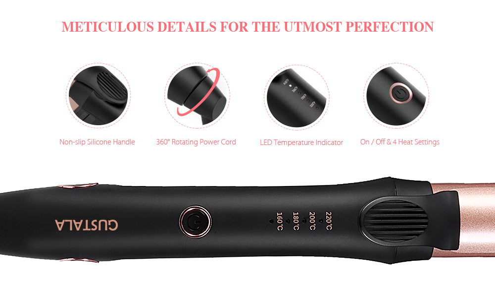 Gustala EPS868 Professional Fast Heating 2-in-1 Hair Straightener Curler Work Dating Salon Styling Tool Gustala EPS868 Professional Fast Heating 2-in-1 Hair Straightener Curler Work Dating Salon Styling Tool