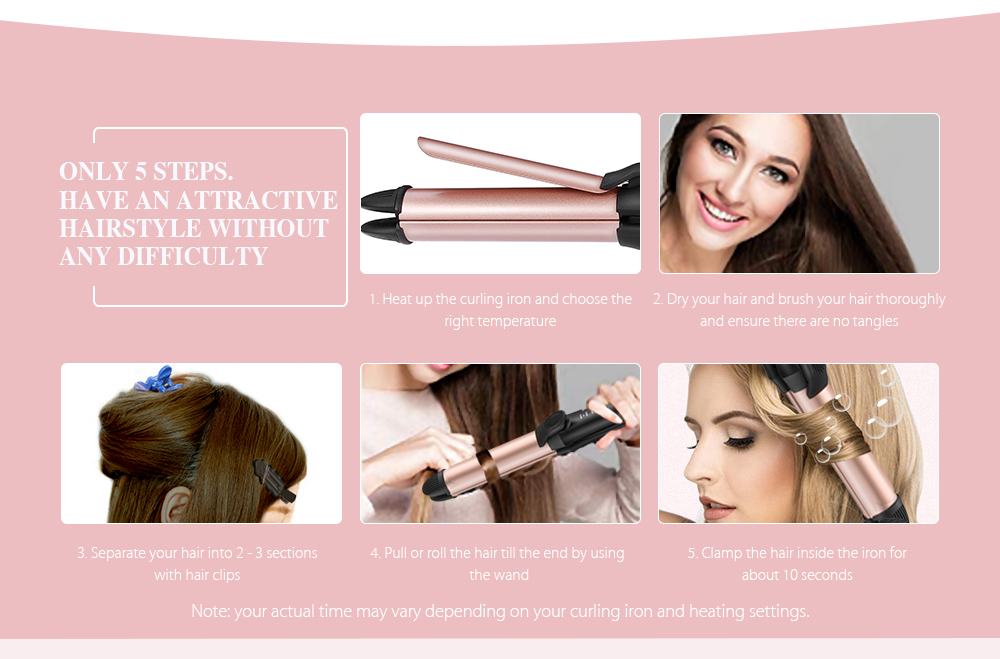 Gustala EPS868 Professional Fast Heating 2-in-1 Hair Straightener Curler Work Dating Salon Styling Tool Gustala EPS868 Professional Fast Heating 2-in-1 Hair Straightener Curler Work Dating Salon Styling Tool
