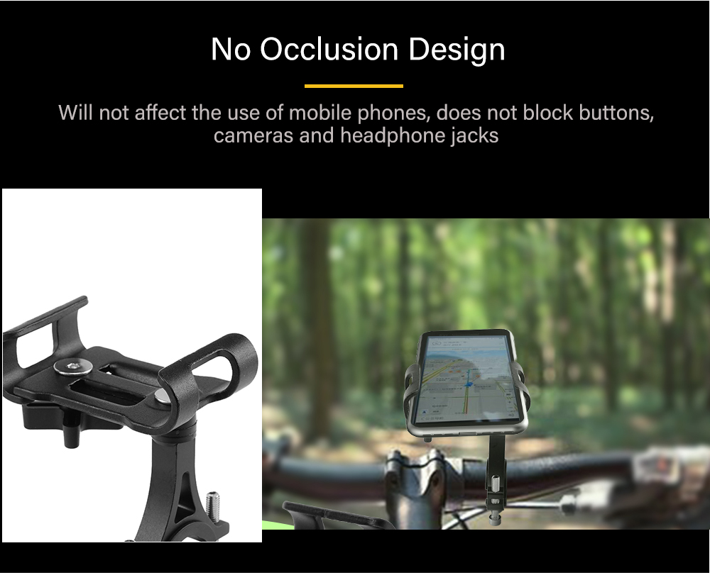 Aluminum Alloy Bicycle Mobile Phone Holder Fixed Navigation Frame Aluminum Alloy Bicycle Mobile Phone Holder Fixed Navigation Frame