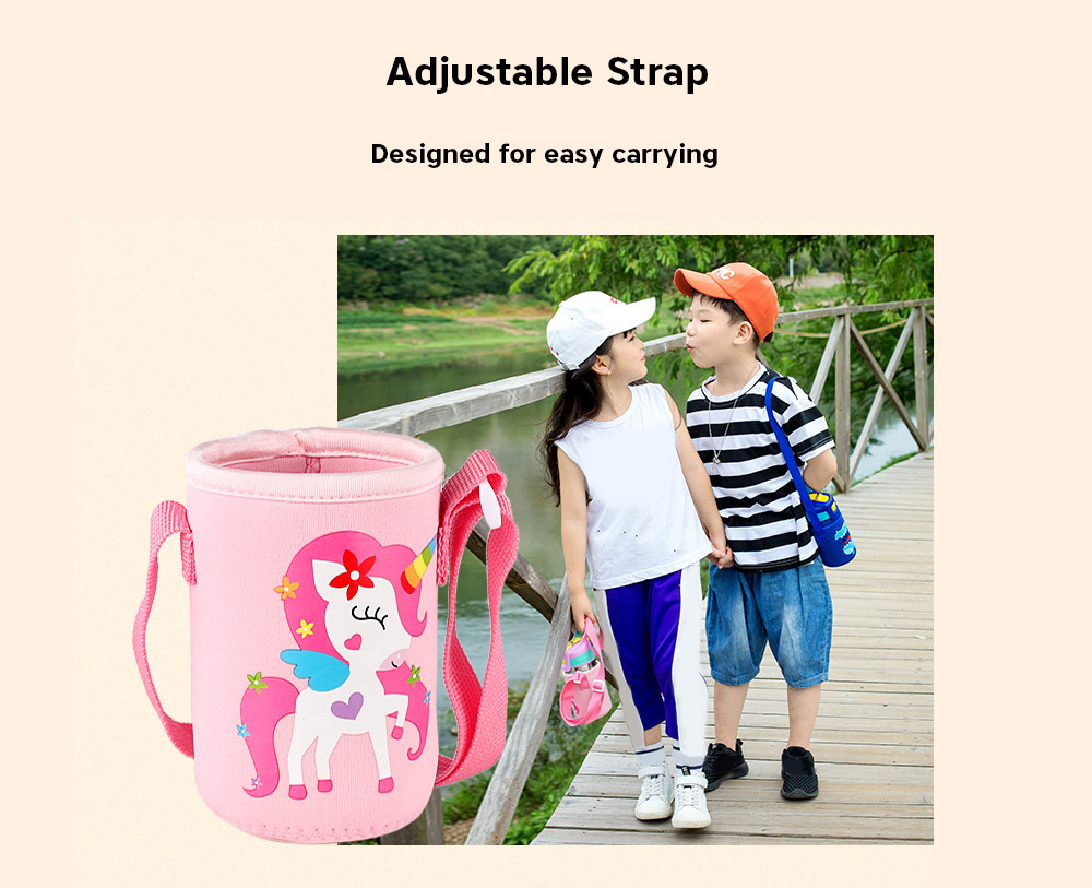 DA28 Children Stainless Steel Vacuum Insulated Water Bottle With Straw 350ml DA28 Children Stainless Steel Vacuum Insulated Water Bottle With Straw 350ml