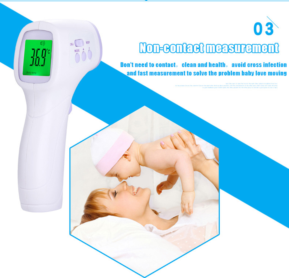 Non-contact Infrared Thermometer Babies Adults Temperature Measurement Tool Non-contact Infrared Thermometer Babies Adults Temperature Measurement Tool