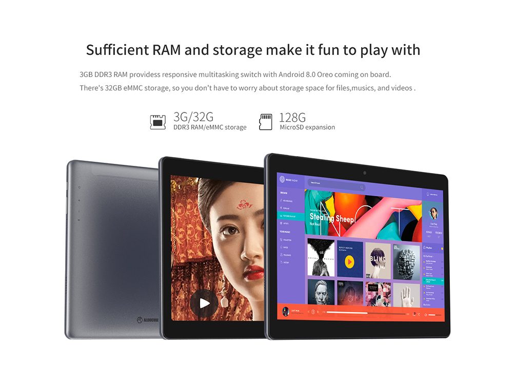 ALLDOCUBE M5S 4G Phablet 10.1 inch Android 8.0 MTK X20 ( MT 6797 ) Deca Core 2.3GHz 3GB RAM 32GB eMMC ROM Dual SIM Cards Double Cameras Dual WiFi Bluetooth 4.2 ALLDOCUBE M5S 4G Phablet 10.1 inch Android 8.0 MTK X20 ( MT 6797 ) Deca Core 2.3GHz 3GB RAM 32GB eMMC ROM Dual SIM Cards Double Cameras Dual WiFi Bluetooth 4.2