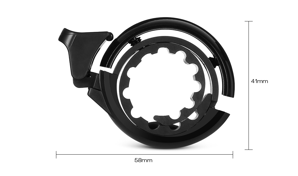 CL - 6 Aluminum Alloy Invisible Bicycle Bell for 22.2 - 31.8mm Bike Handlebar CL - 6 Aluminum Alloy Invisible Bicycle Bell for 22.2 - 31.8mm Bike Handlebar