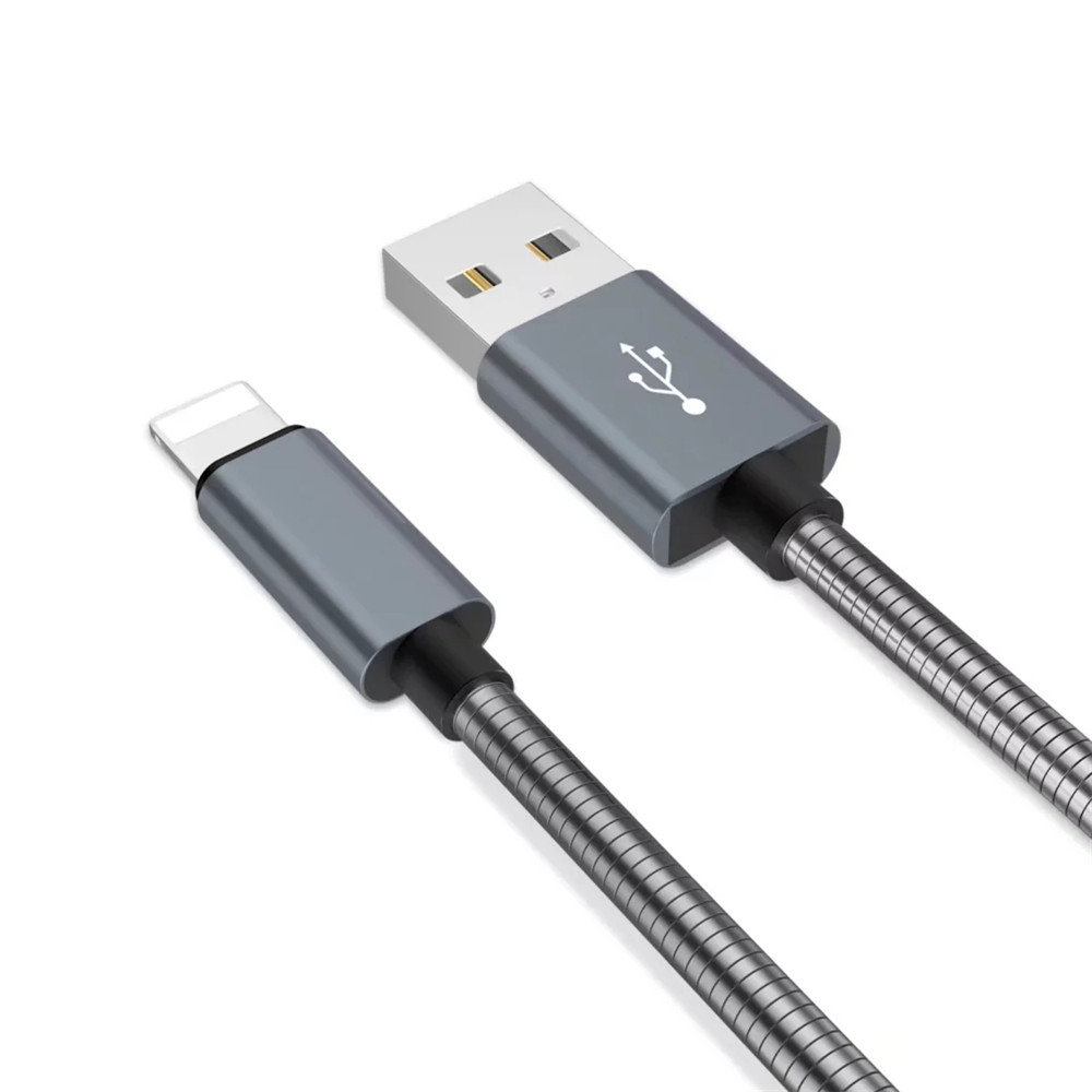 1M All Metal Fast Charging Data Sync Charger Cable for iPhone 1M All Metal Fast Charging Data Sync Charger Cable for iPhone