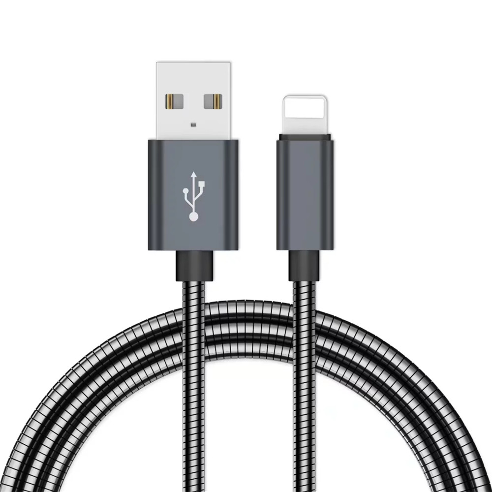 1M All Metal Fast Charging Data Sync Charger Cable for iPhone 1M All Metal Fast Charging Data Sync Charger Cable for iPhone