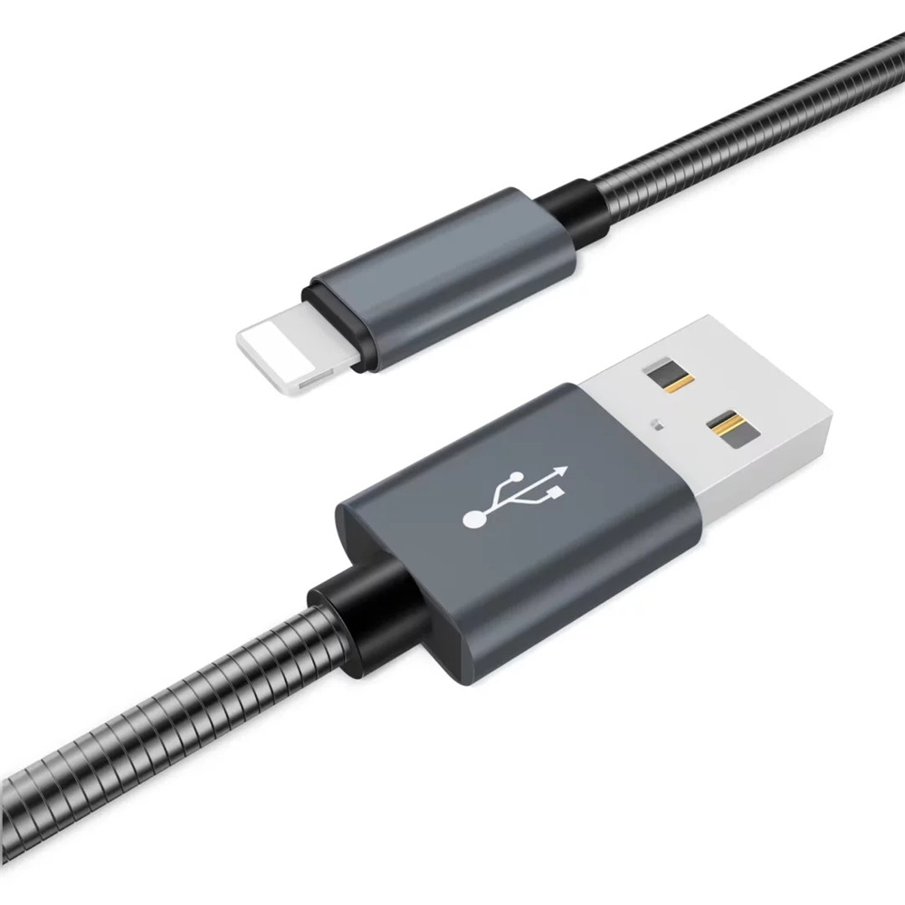 1M All Metal Fast Charging Data Sync Charger Cable for iPhone 1M All Metal Fast Charging Data Sync Charger Cable for iPhone