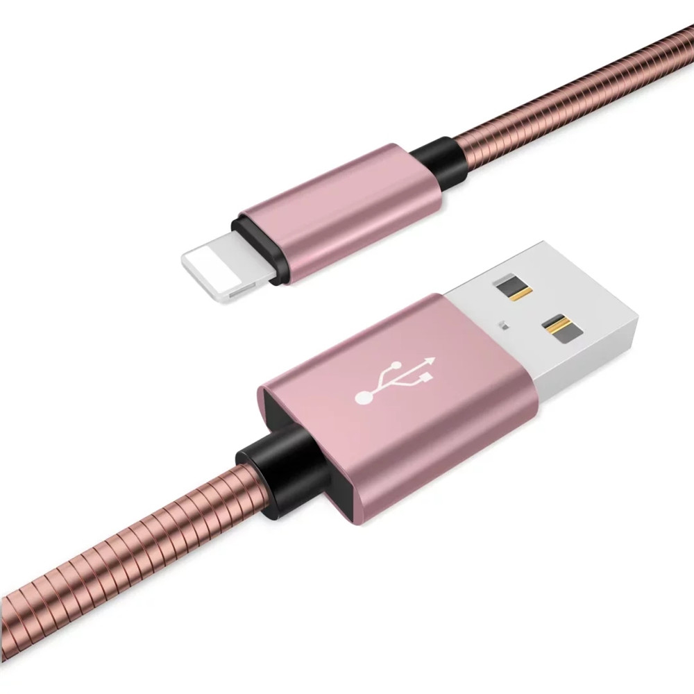 1M All Metal Fast Charging Data Sync Charger Cable for iPhone 1M All Metal Fast Charging Data Sync Charger Cable for iPhone