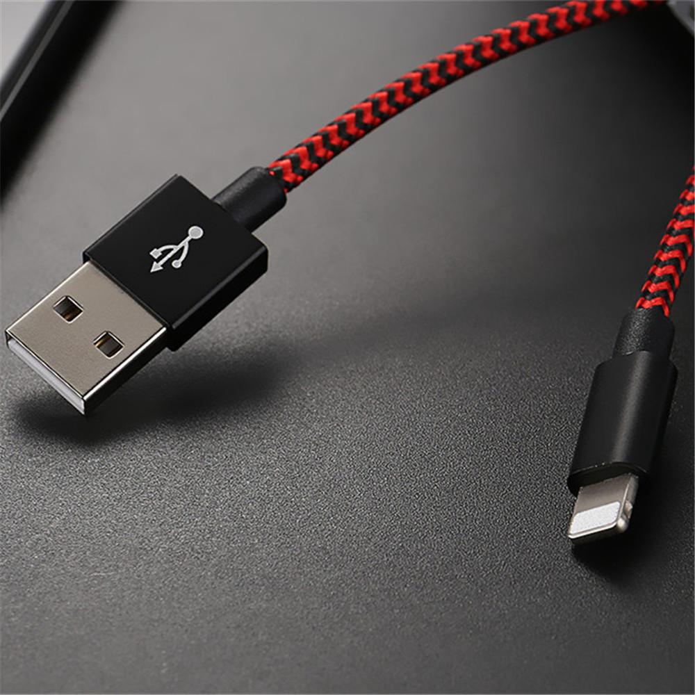 Nylon Braided USB Cable Charger Cord for iPhone Nylon Braided USB Cable Charger Cord for iPhone