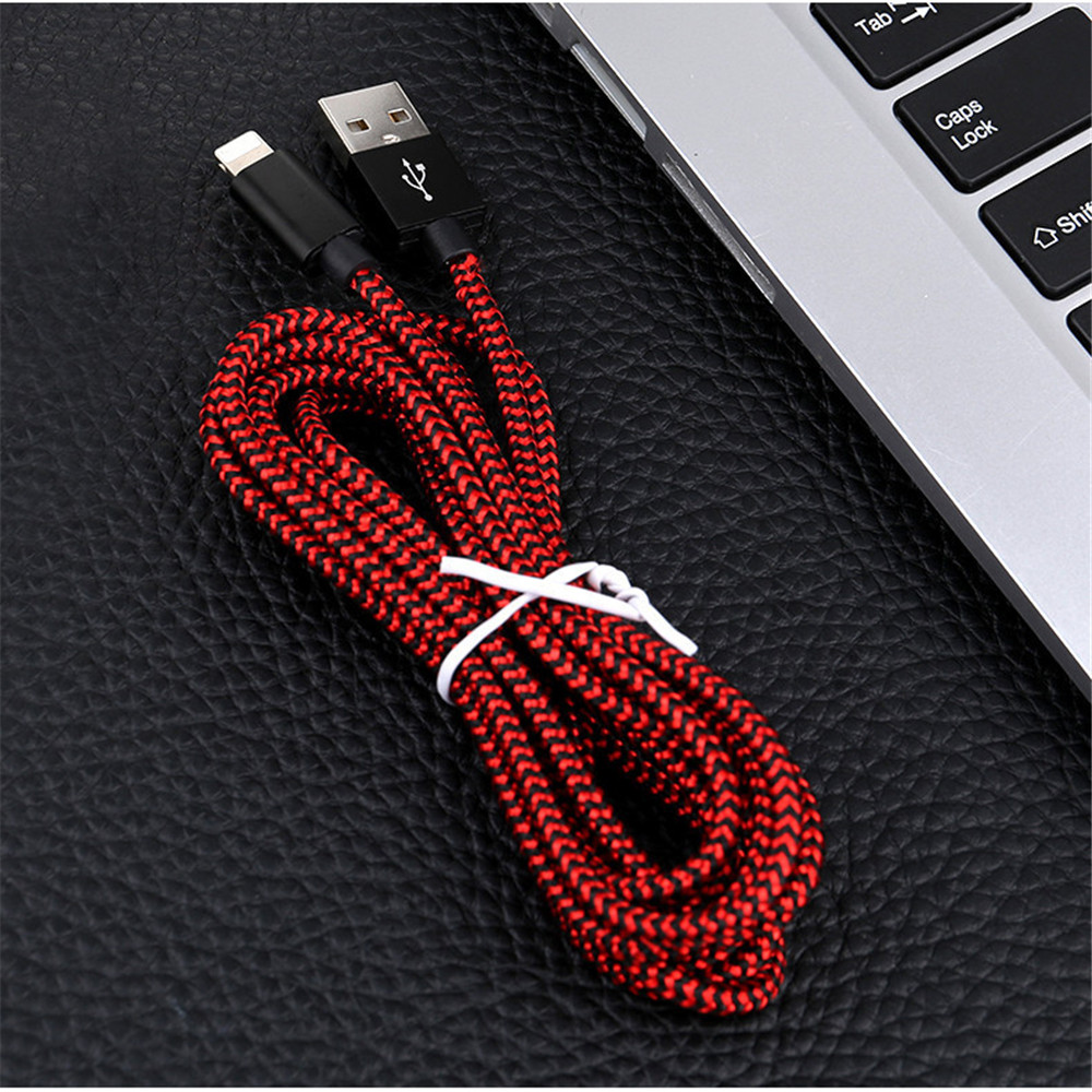 Nylon Braided USB Cable Charger Cord for iPhone Nylon Braided USB Cable Charger Cord for iPhone