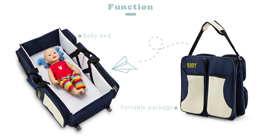 8830 Multifunctional Portable Baby Bed Mommy Bag 8830 Multifunctional Portable Baby Bed Mommy Bag