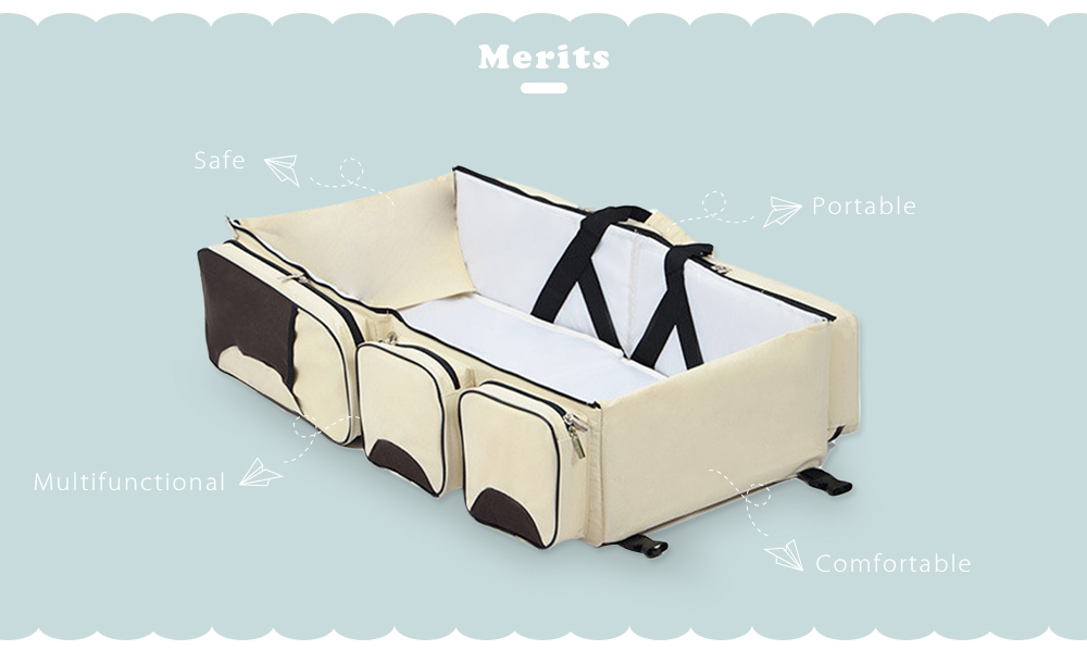 8830 Multifunctional Portable Baby Bed Mommy Bag 8830 Multifunctional Portable Baby Bed Mommy Bag