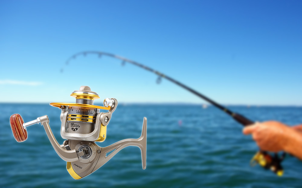 GS - 6000 Fishing Reel 12 Ball Bearings 5.2 : 1 GS - 6000 Fishing Reel 12 Ball Bearings 5.2 : 1